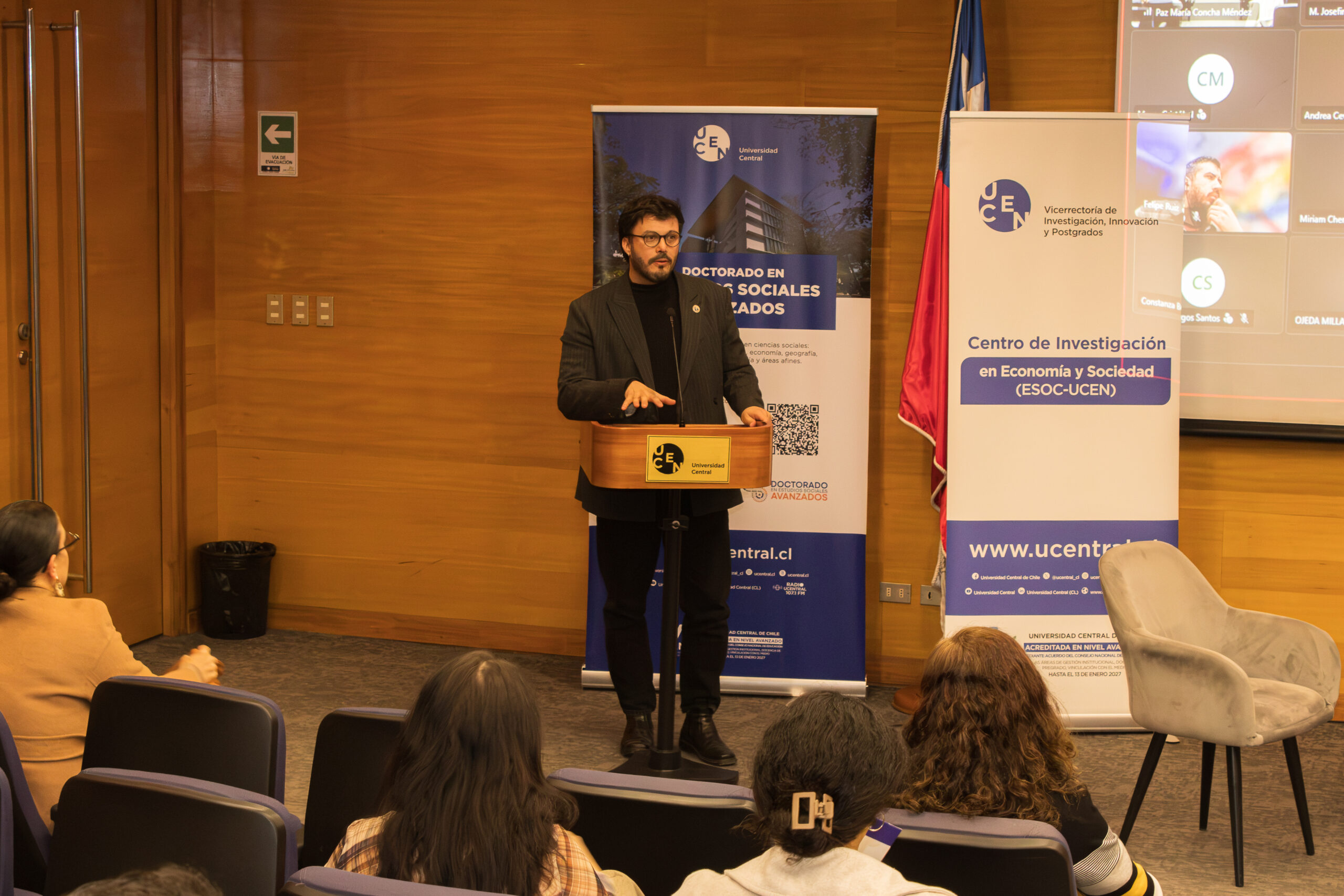 Escuela de Invierno ESOC-UDP reunió a más de 70 investigadores en formación de ciencias sociales en Chile y Latinoamérica