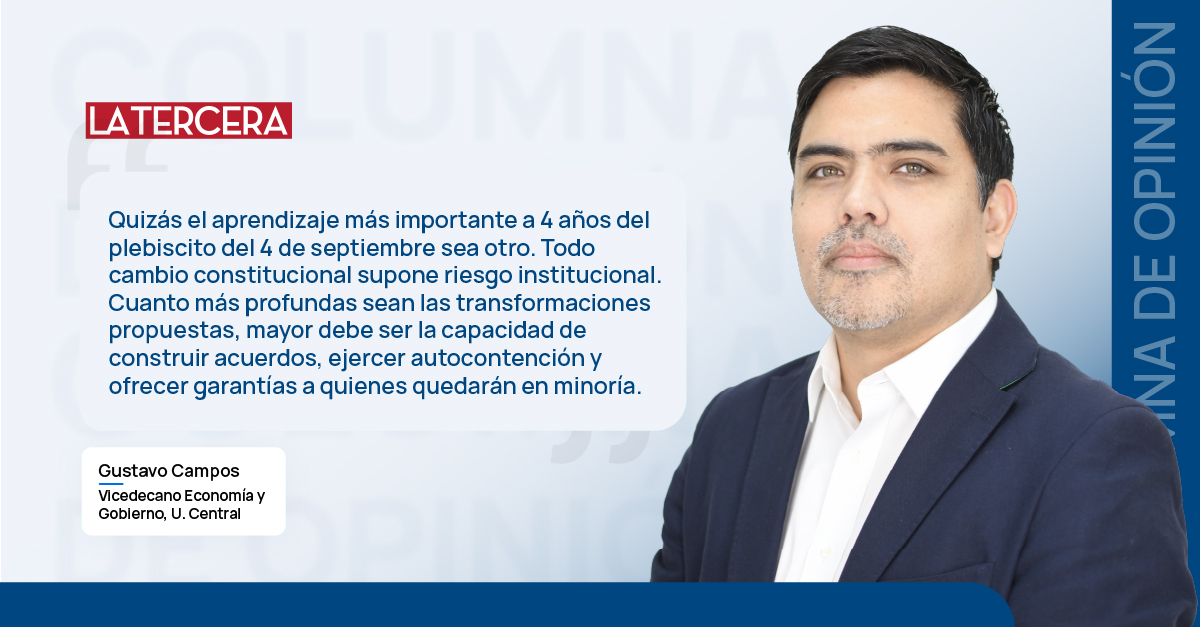 Columna de opinión de Gustavo Campos.