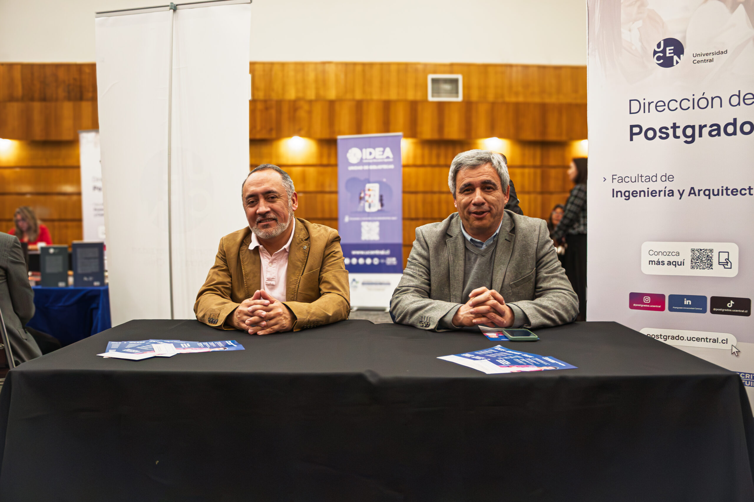 Postgrado U. central presentó su oferta de magíster en la Feria estudiantil 2026